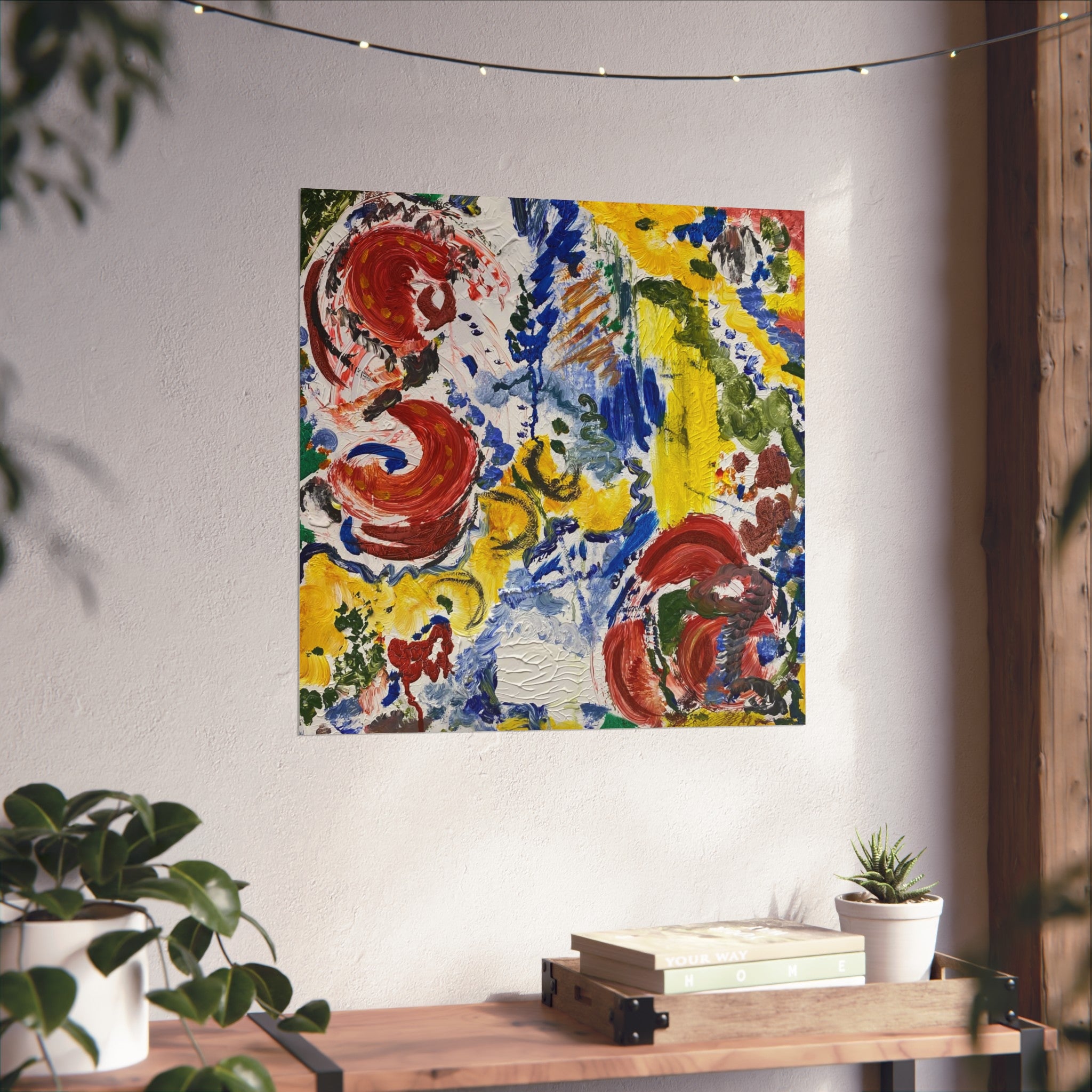 Vibrant Fine Art Posters for Home Decor, Abstract Wall Art, Living Room Art, Colorful Art Prints, Modern Home Decoration