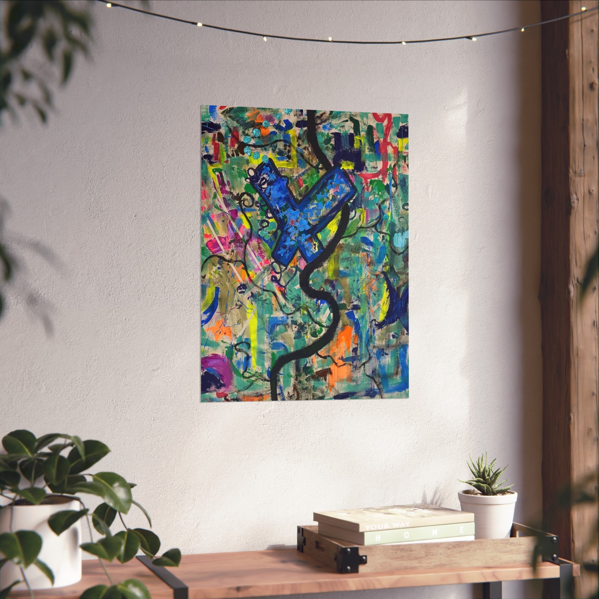 Colorful Abstract Fine Art Posters for Home Decor, Wall Art, Gift for Art Lovers, Living Room Wall Decor, Unique Artwork