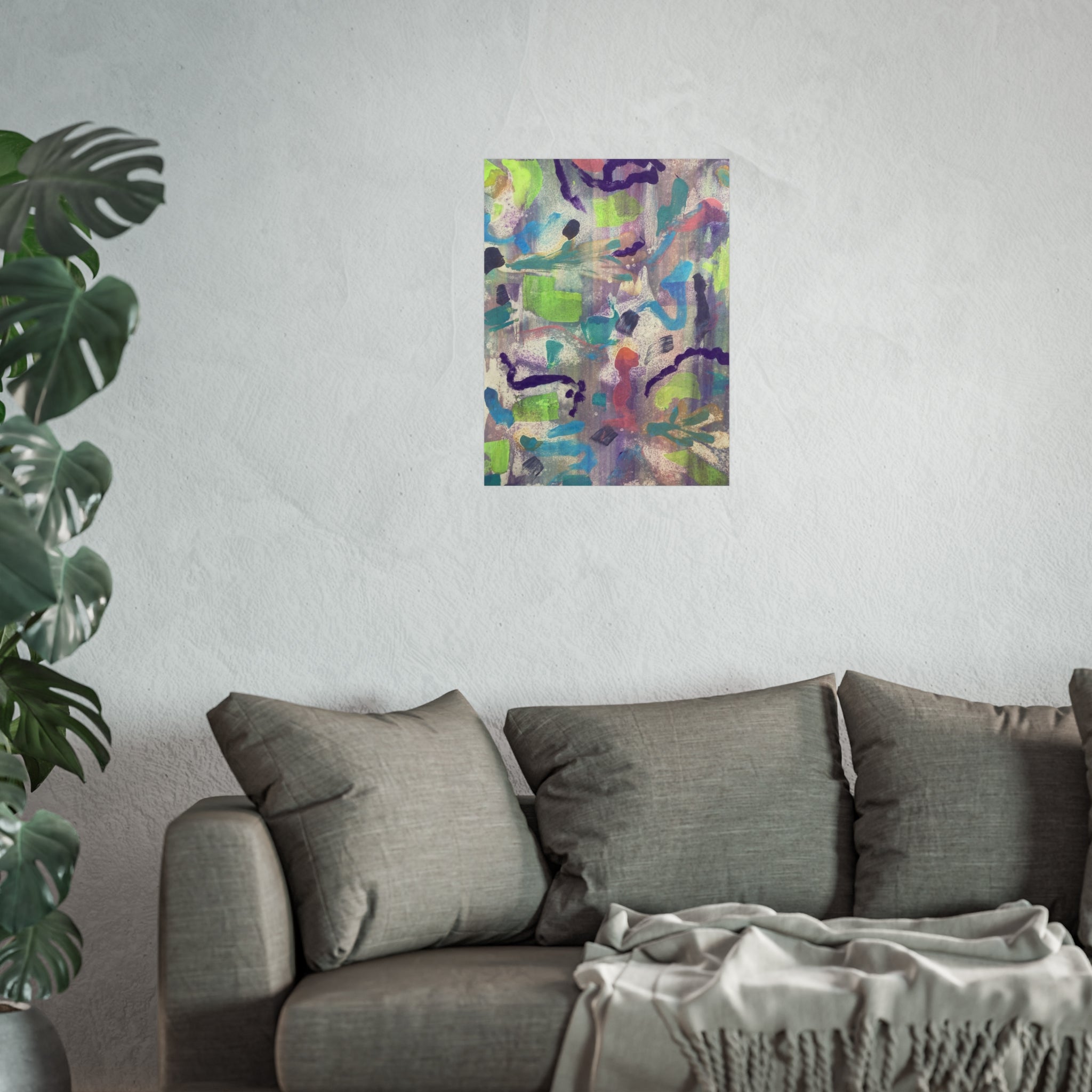 Abstract Colorful Wall Art, Home Decor, Fine Art Prints, Modern Art for Living Room, Unique Gift for Art Lovers