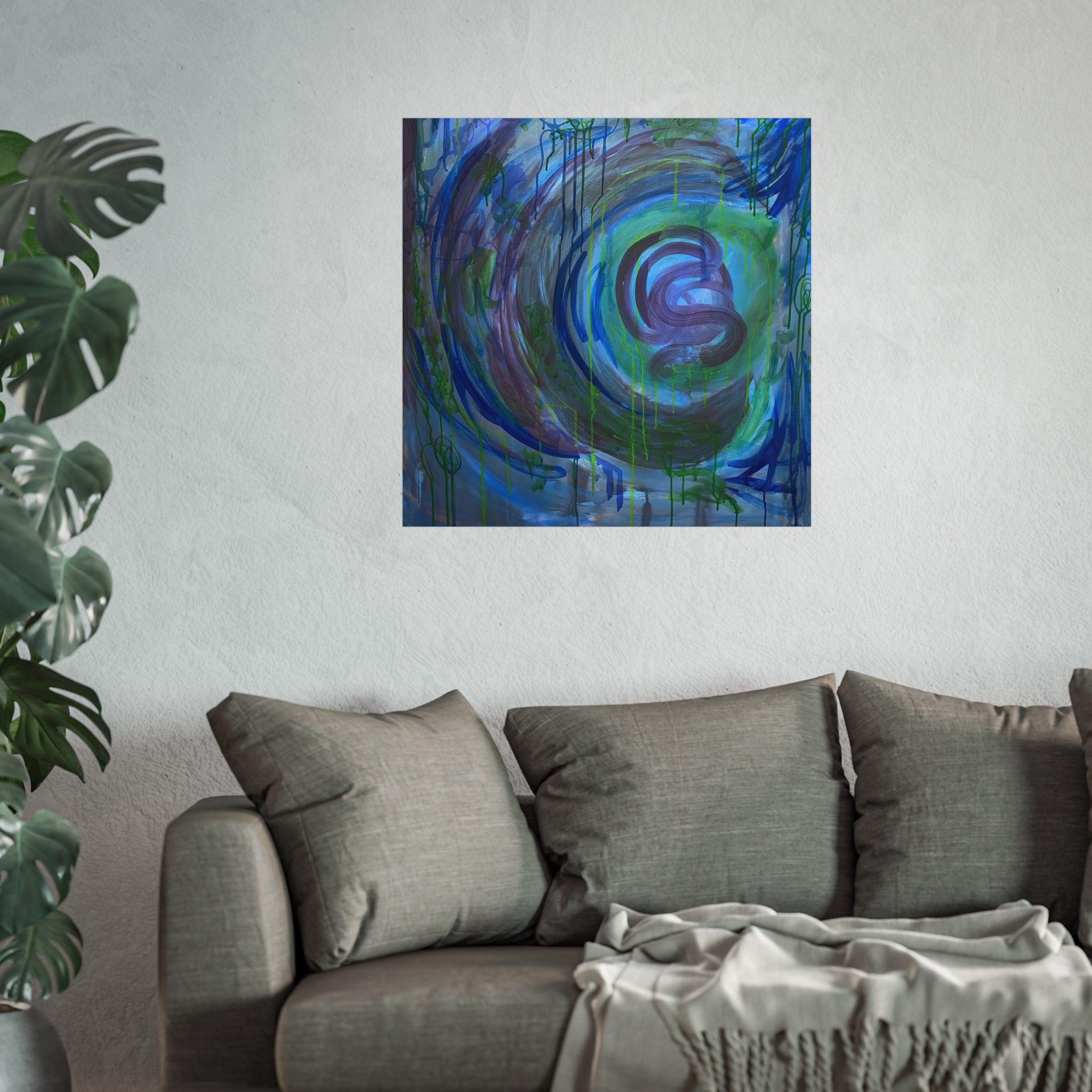 Abstract Wall Art Poster, Modern Fine Art Print, Home Decor, Gallery Wall Art, Colorful Art, Gift for Art Lovers