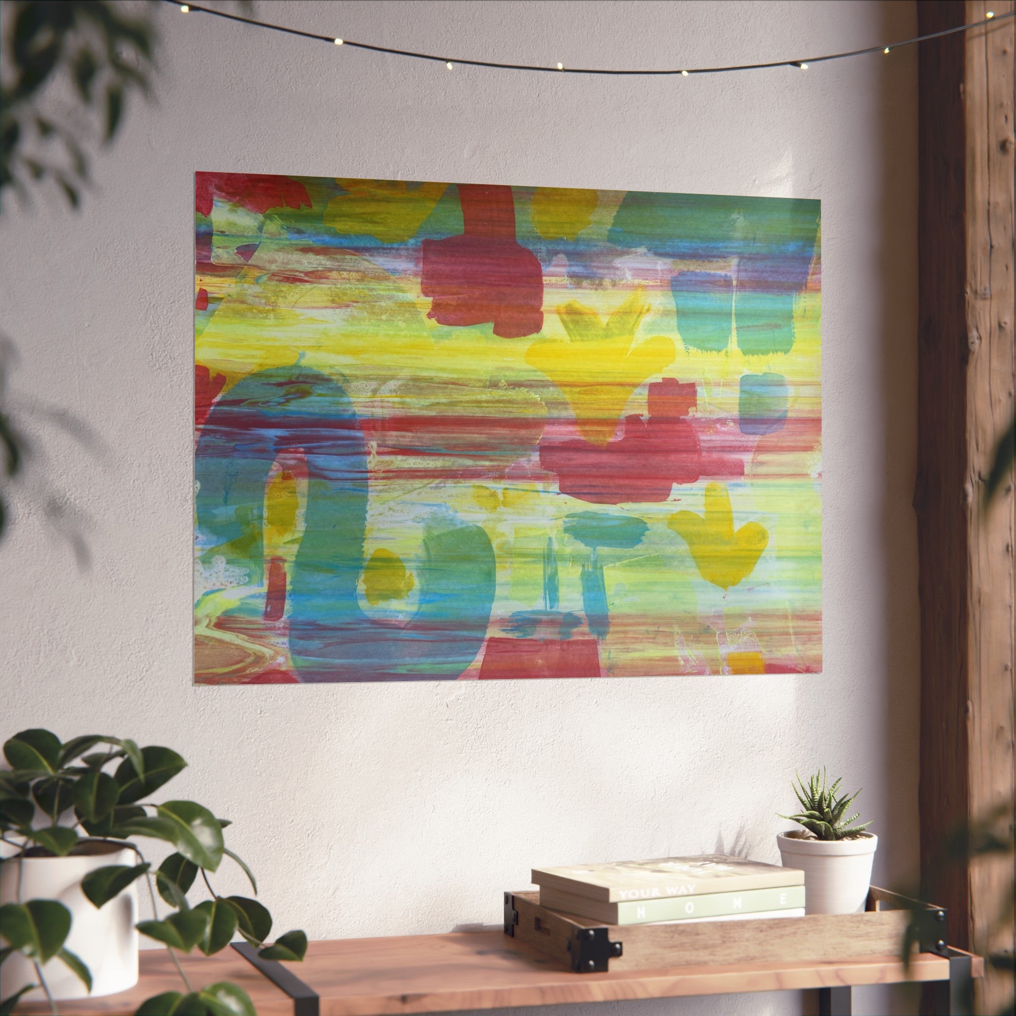 Vibrant Abstract Fine Art Posters for Home Decor, Colorful Wall Art, Modern Decor, Gifts for Art Lovers, Living Room Wall Art