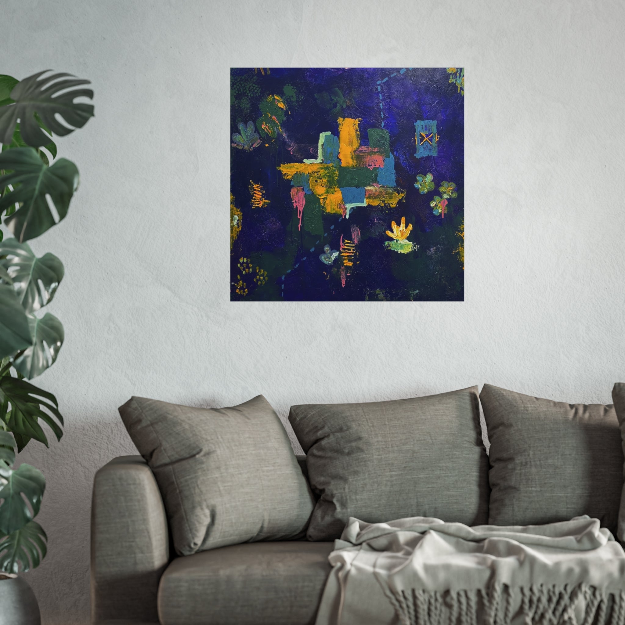 Vibrant Abstract Fine Art Posters, Home Decor, Wall Art, Colorful Print, Art Lovers Gift, Modern Decor, Housewarming Gift