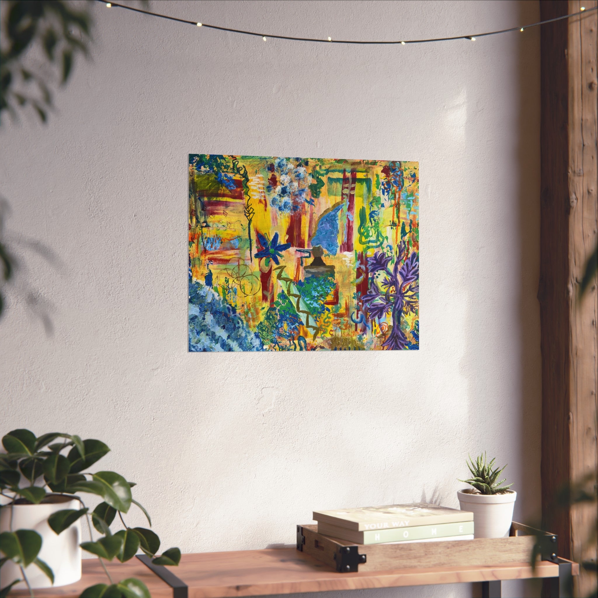 Vibrant Abstract Art Print | Colorful Fine Art Poster for Home Decor, Wall Art, Gift for Art Lovers, Modern Decor, Gallery Wall