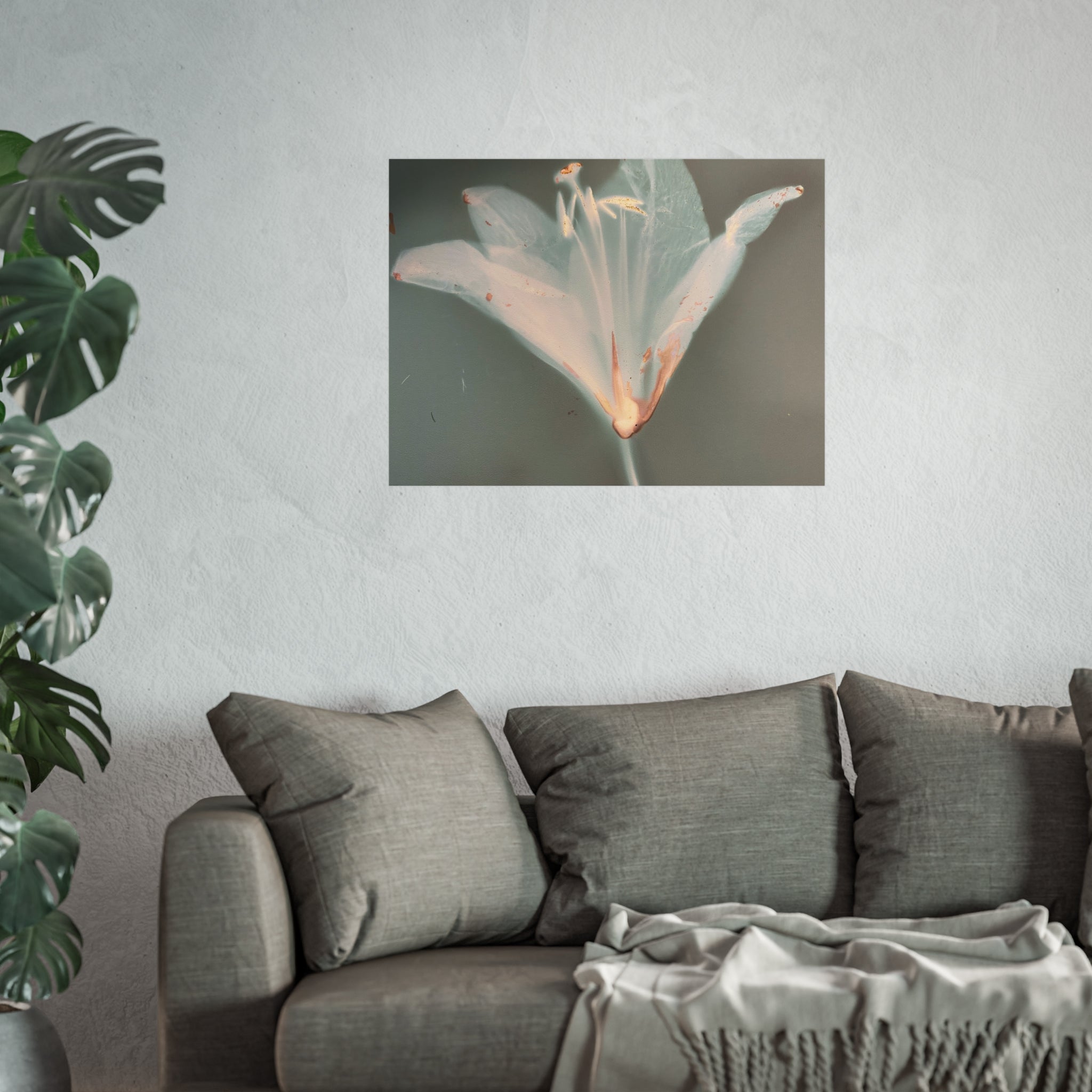 Serene Floral Fine Art Posters, Botanical Wall Art, Home Decor, Gift for Nature Lovers, Minimalist Artwork