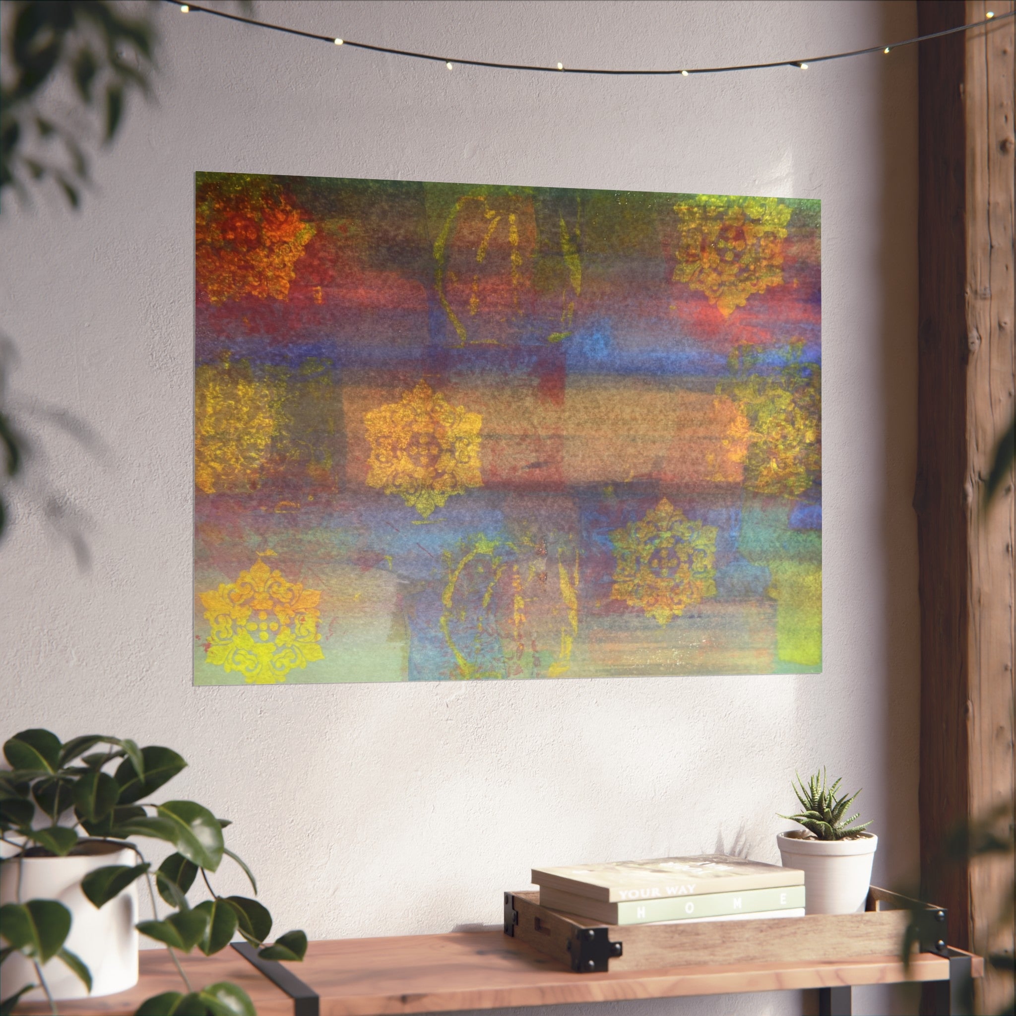 Vibrant Abstract Fine Art Posters, Colorful Wall Decor, Modern Home Art, Gift for Art Lovers, Contemporary Art Print