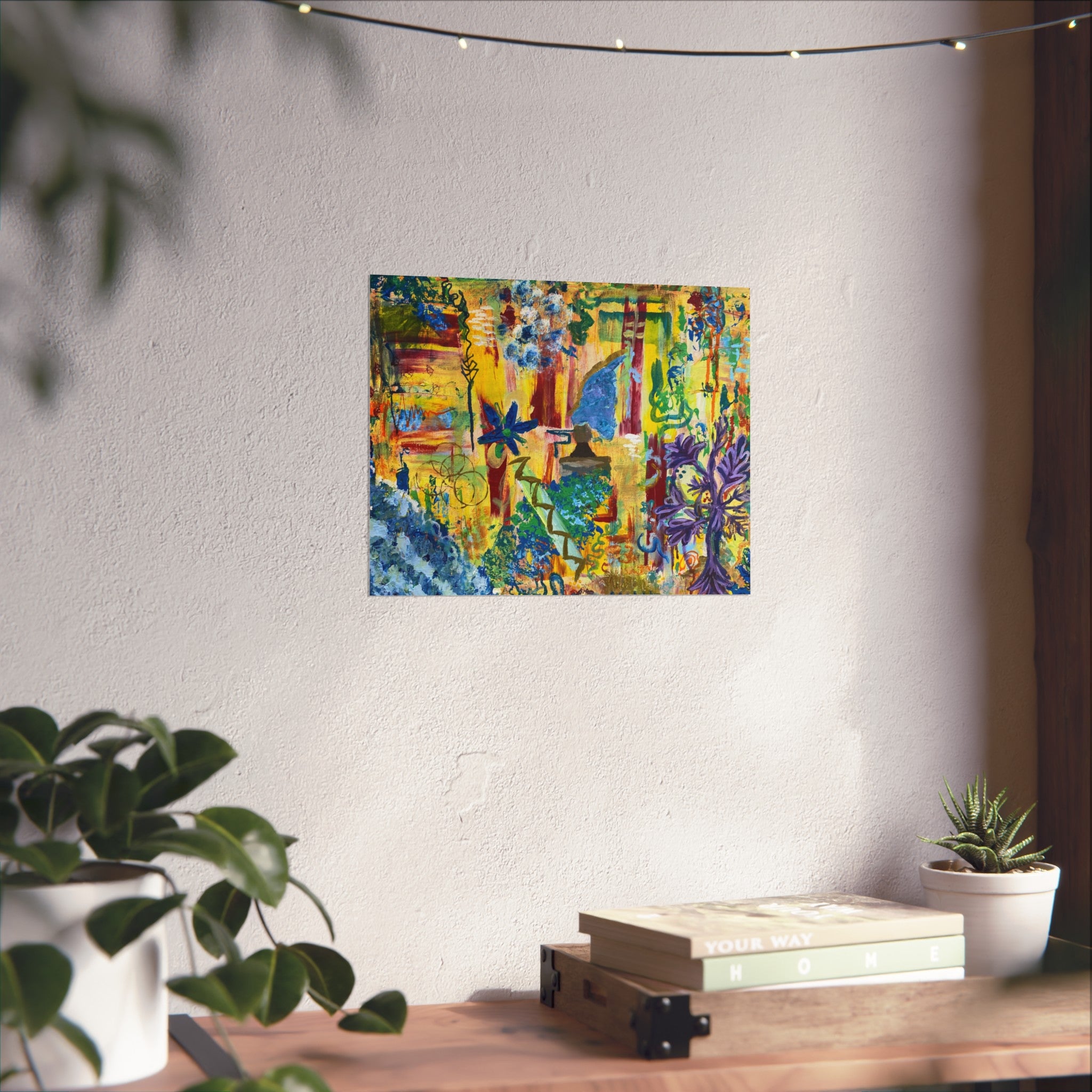 Vibrant Abstract Art Print | Colorful Fine Art Poster for Home Decor, Wall Art, Gift for Art Lovers, Modern Decor, Gallery Wall