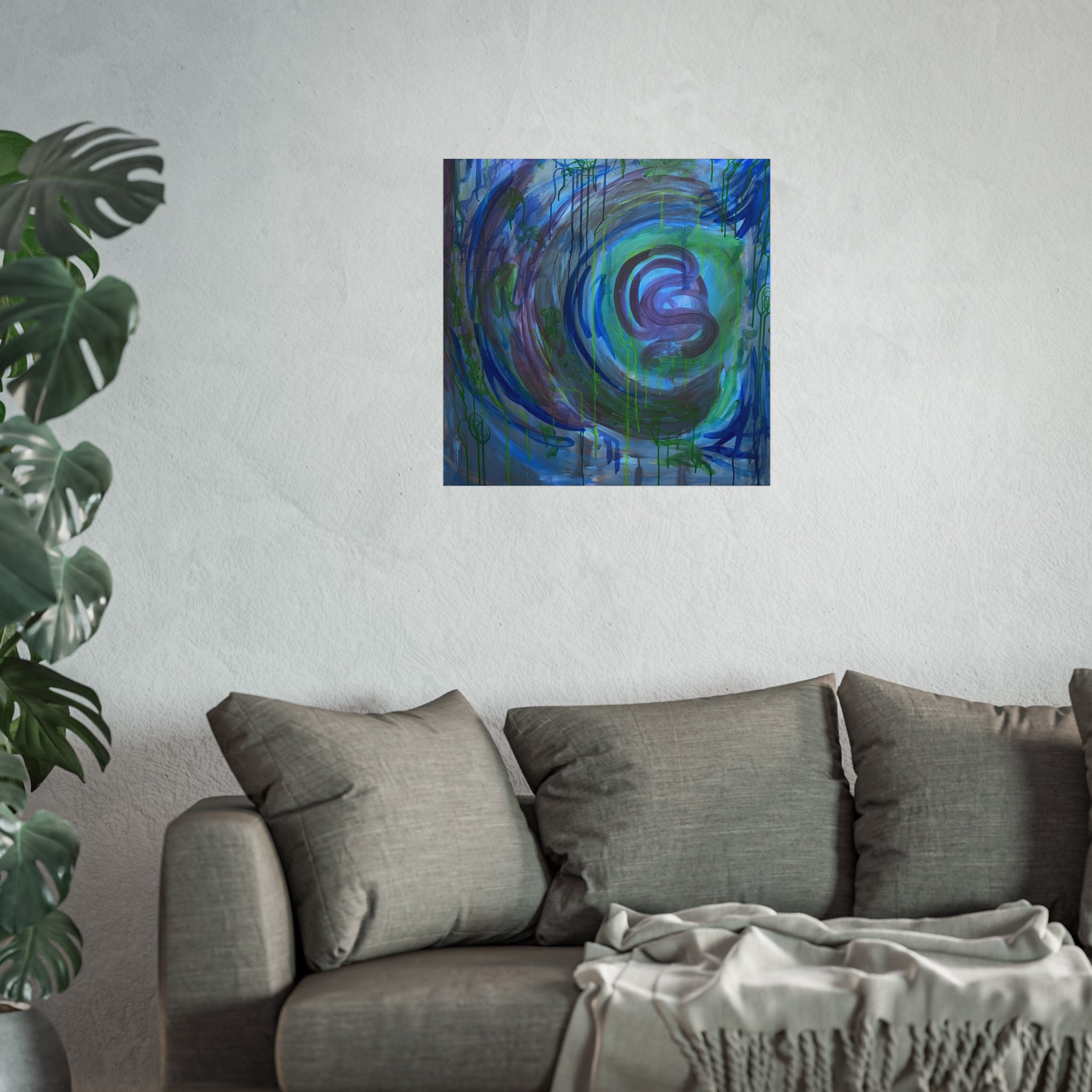 Abstract Wall Art Poster, Modern Fine Art Print, Home Decor, Gallery Wall Art, Colorful Art, Gift for Art Lovers