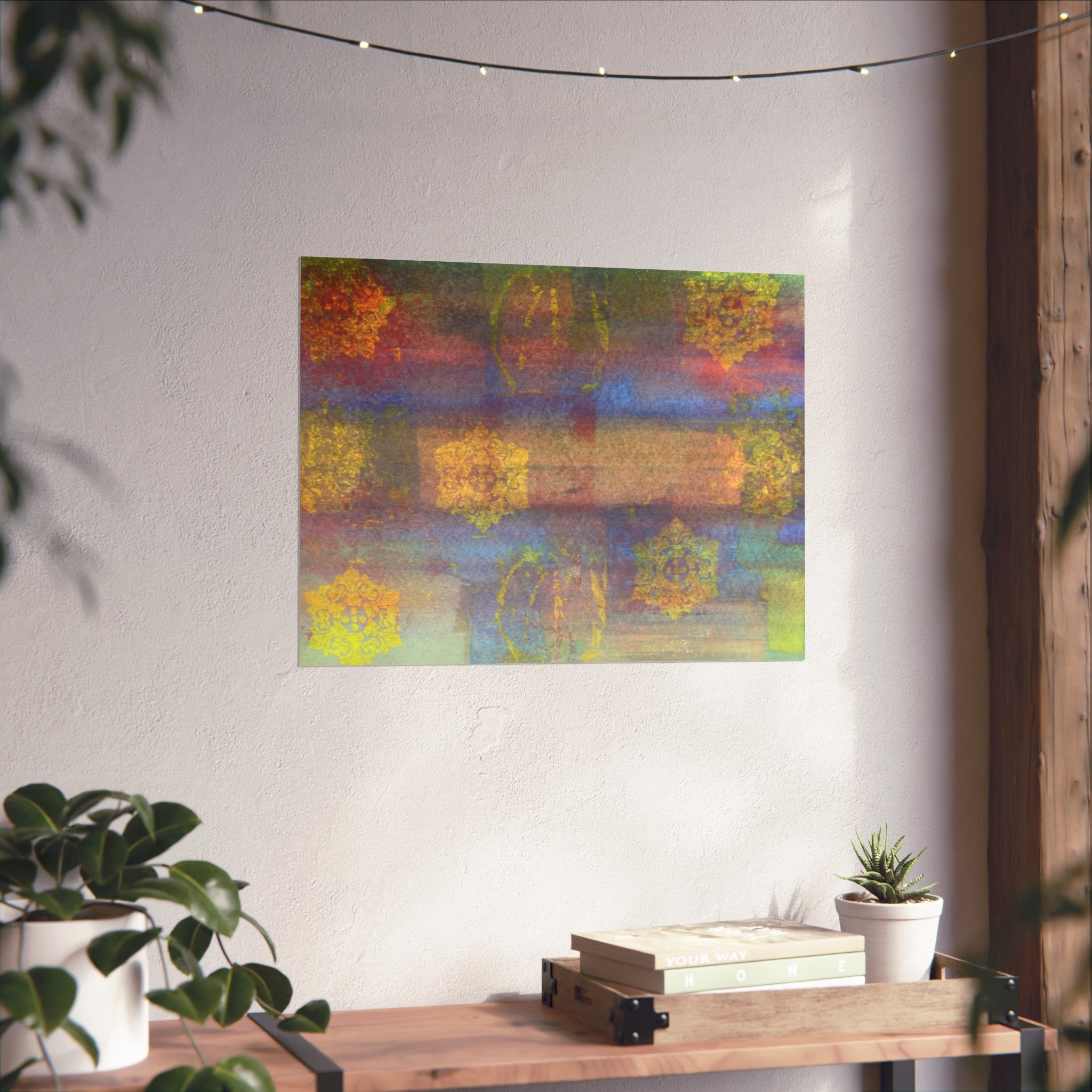 Vibrant Abstract Fine Art Posters, Colorful Wall Decor, Modern Home Art, Gift for Art Lovers, Contemporary Art Print