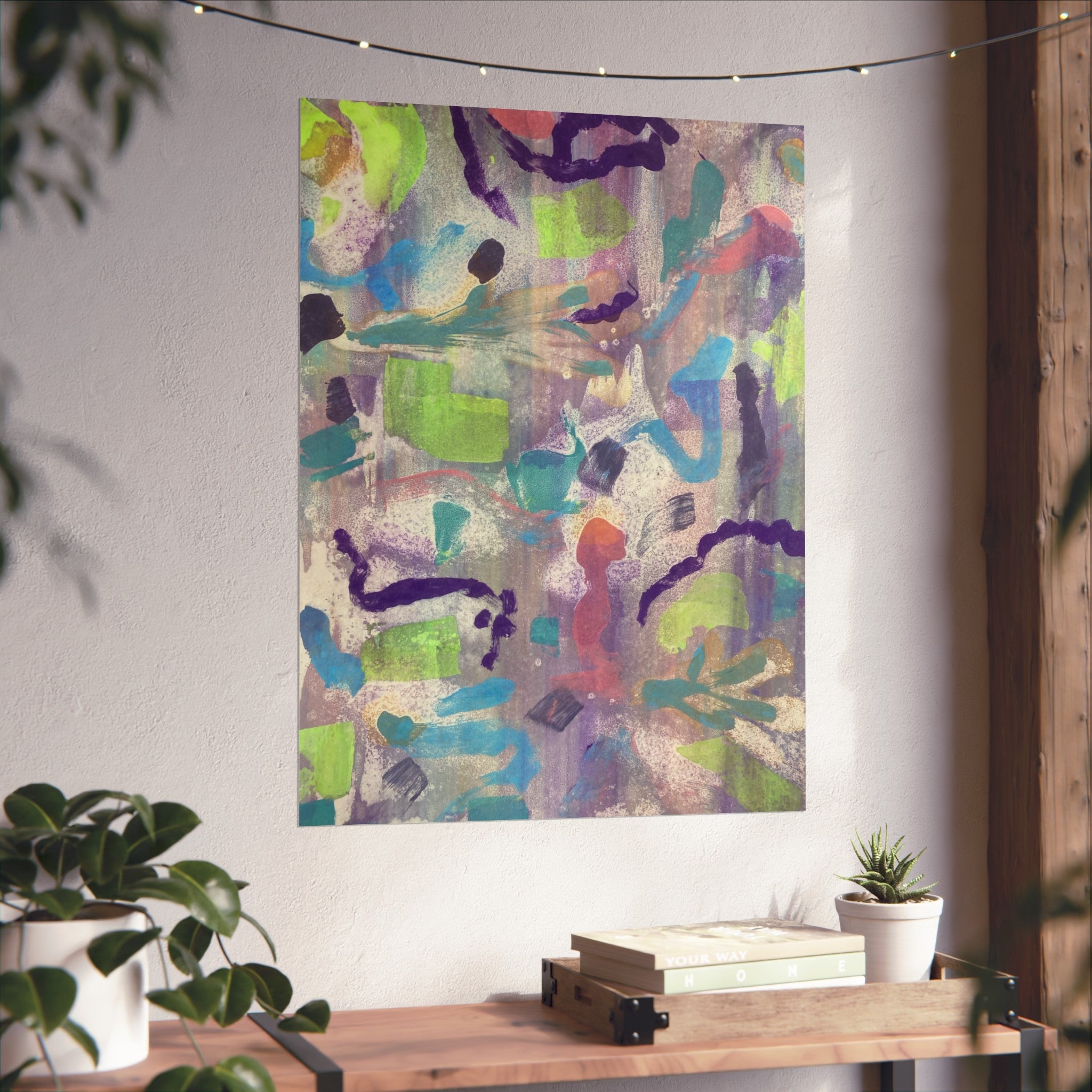 Abstract Colorful Wall Art, Home Decor, Fine Art Prints, Modern Art for Living Room, Unique Gift for Art Lovers