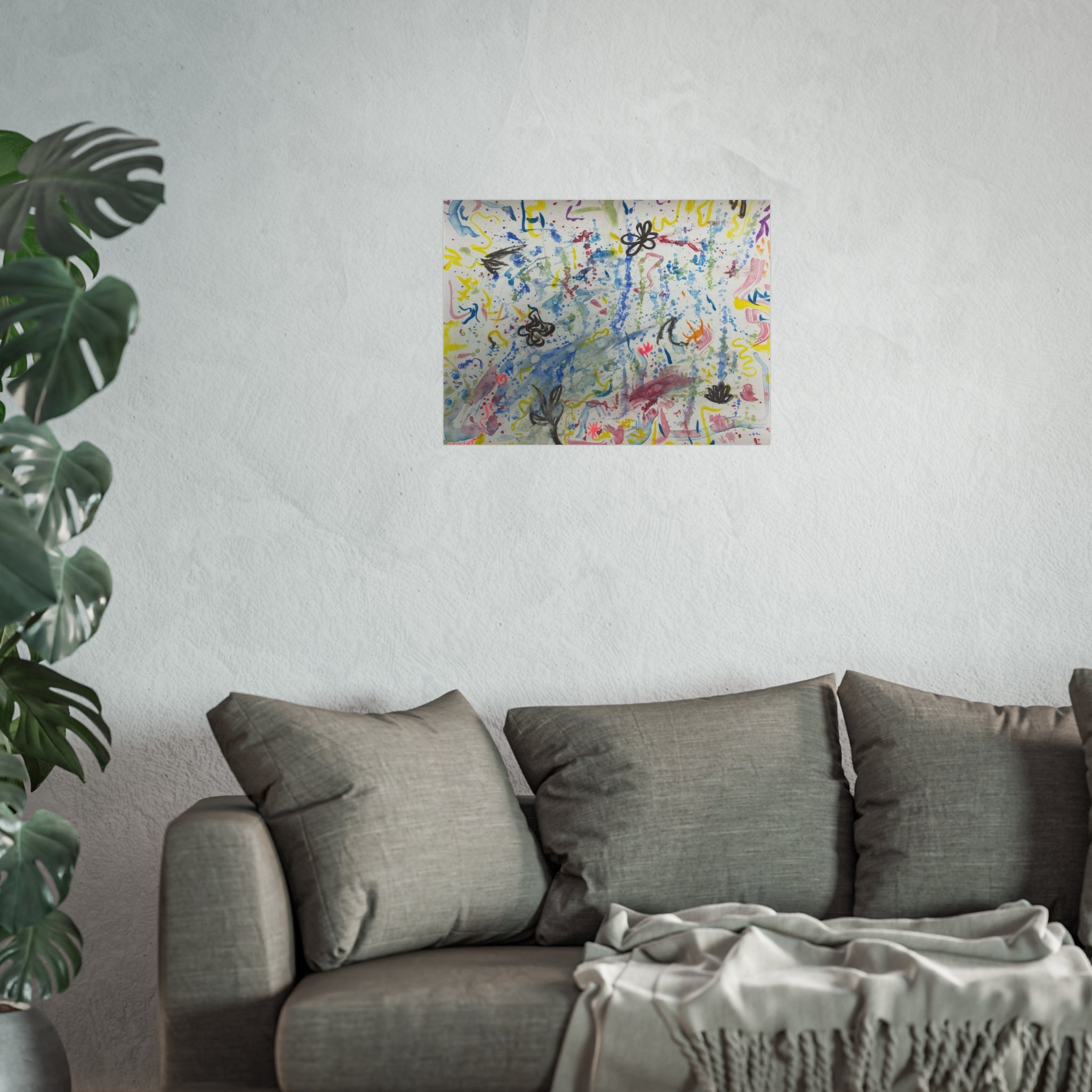 Colorful Abstract Fine Art Posters for Home Decor, Wall Art, Gift for Art Lovers, Vibrant Office Decor, Unique Wall Prints