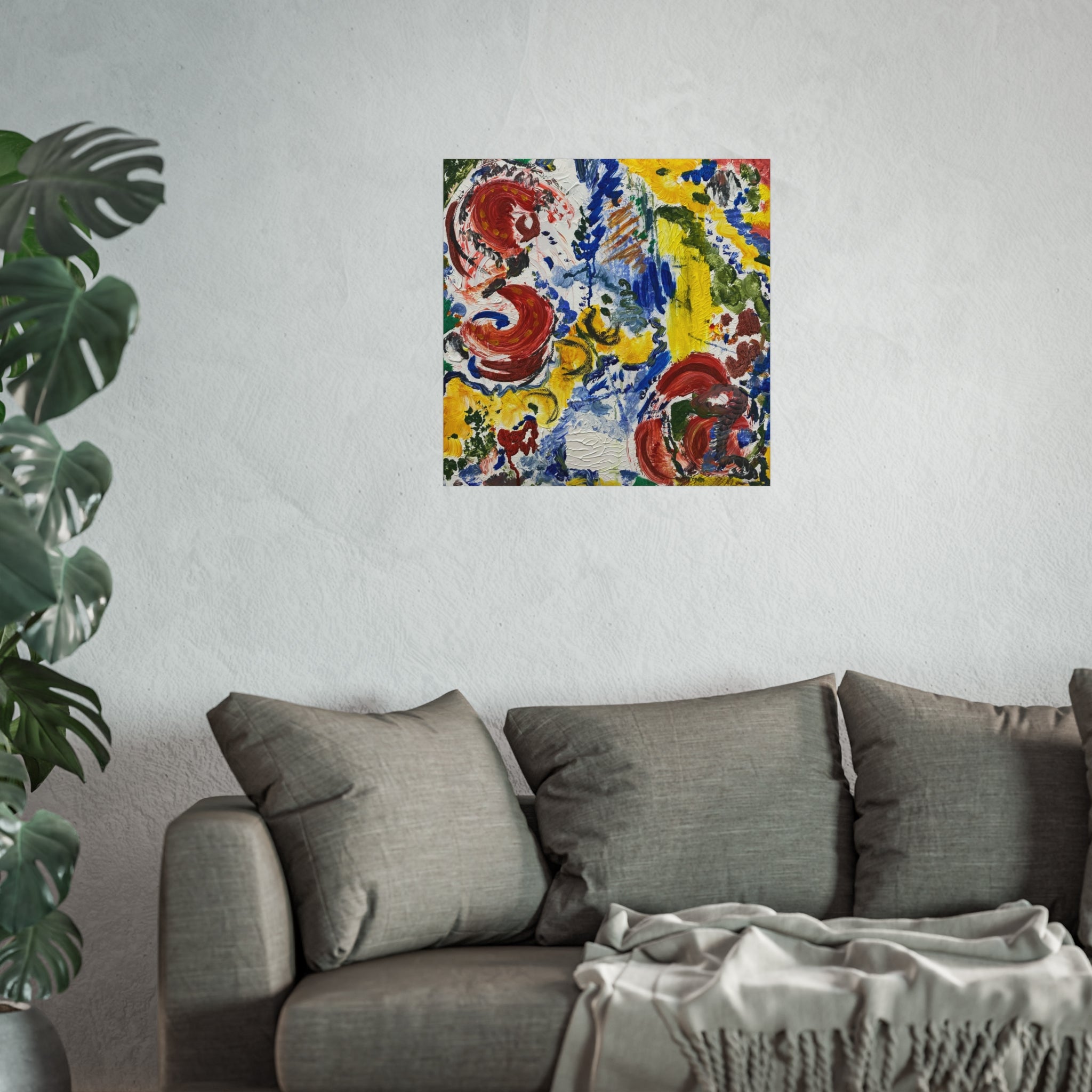 Vibrant Fine Art Posters for Home Decor, Abstract Wall Art, Living Room Art, Colorful Art Prints, Modern Home Decoration