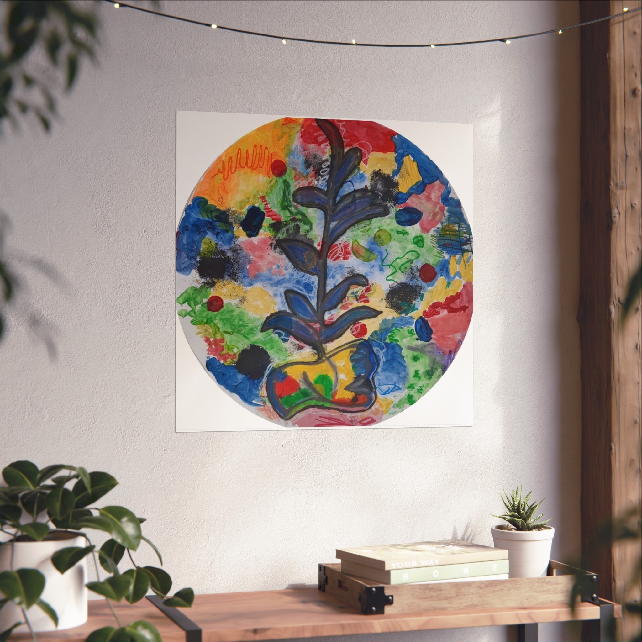 Colorful Abstract Fine Art Posters - Home Décor, Wall Art, Office Decor, Gift for Art Lovers, Boho Wall Decor
