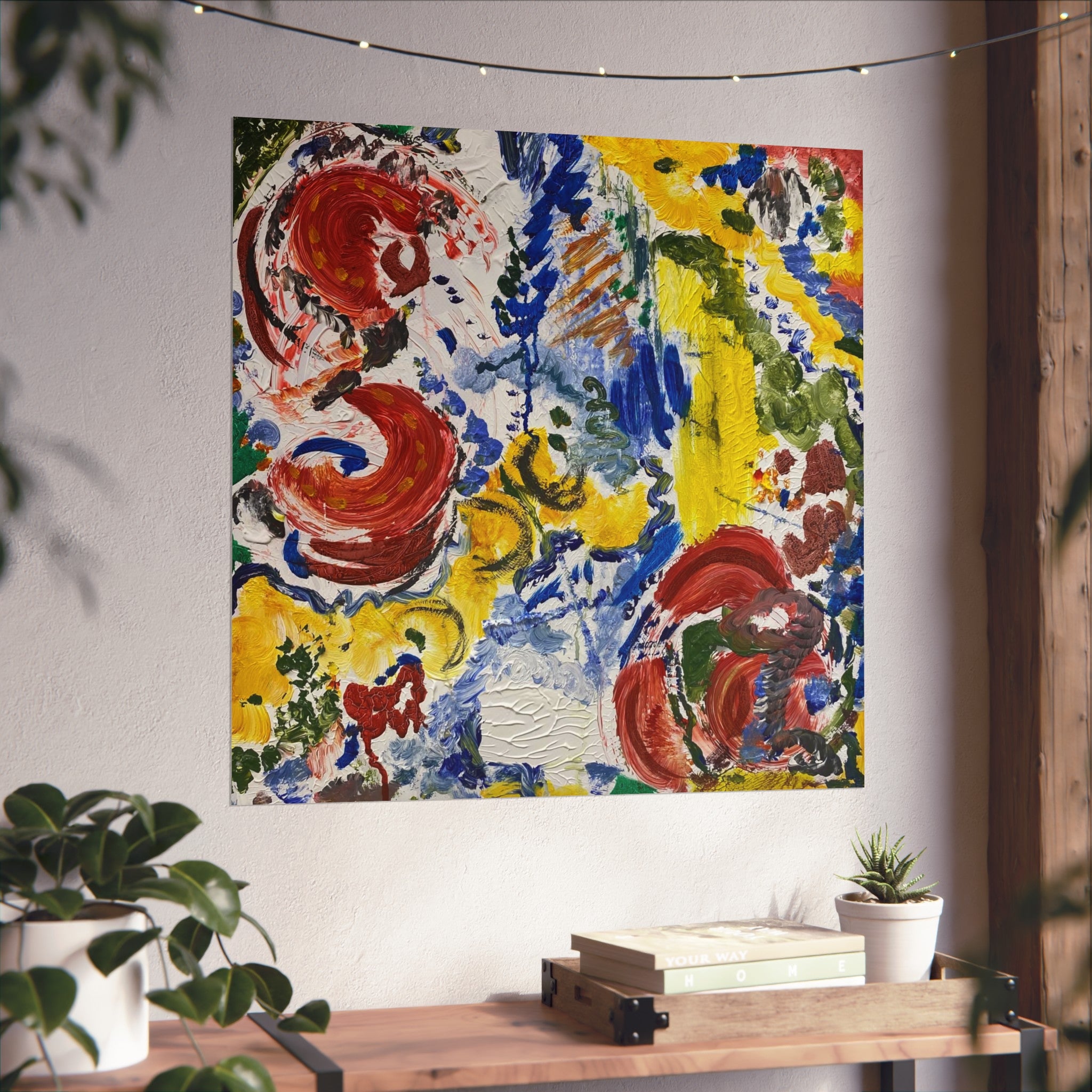 Vibrant Fine Art Posters for Home Decor, Abstract Wall Art, Living Room Art, Colorful Art Prints, Modern Home Decoration