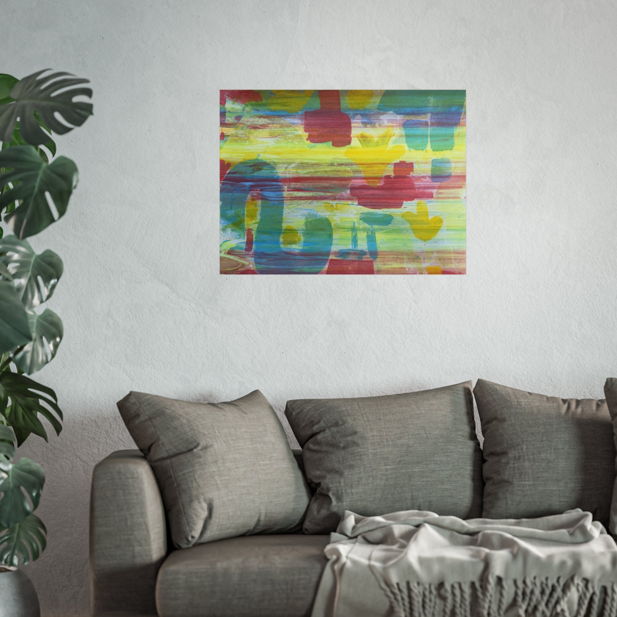 Vibrant Abstract Fine Art Posters for Home Decor, Colorful Wall Art, Modern Decor, Gifts for Art Lovers, Living Room Wall Art
