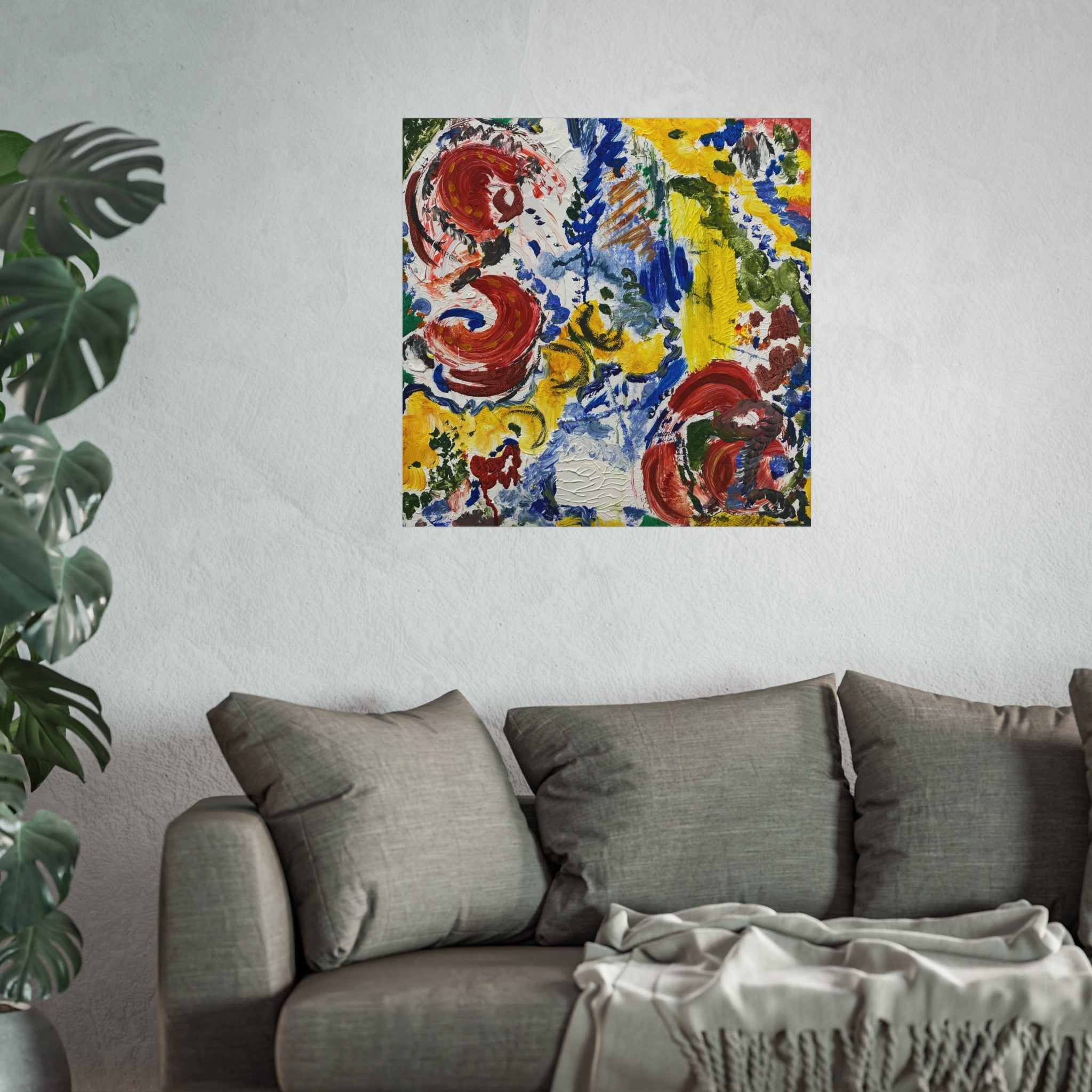 Vibrant Fine Art Posters for Home Decor, Abstract Wall Art, Living Room Art, Colorful Art Prints, Modern Home Decoration