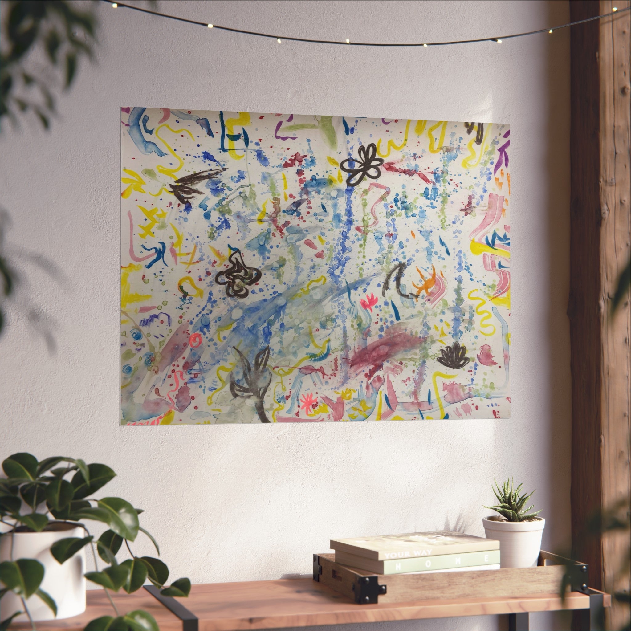 Colorful Abstract Fine Art Posters for Home Decor, Wall Art, Gift for Art Lovers, Vibrant Office Decor, Unique Wall Prints