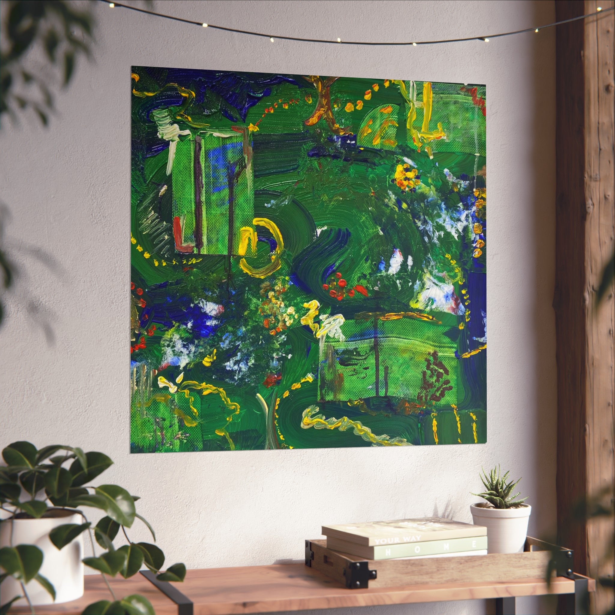 Vibrant Abstract Fine Art Posters for Home Decor, Wall Art, Living Room Art, Gift for Art Lovers, Colorful Modern Art Prints